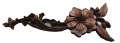 Houten ornament 1 lotus 8008